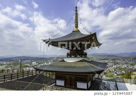 津山 　長法寺　多宝塔　岡山県津山市 125945887