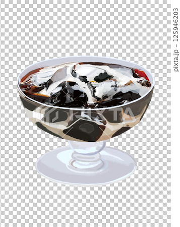 コーヒーゼリー 125946203