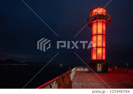 サンポート高松せとしるべ赤灯台 サンポート高松せとしるべ赤灯台 125946784