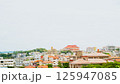 写真素材：首里城から見た那覇の市街地、琉球赤瓦の家 125947085
