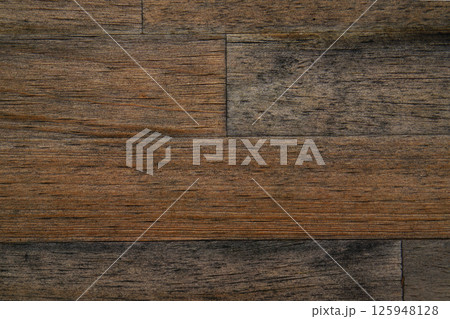 野ざらしで朽ち果てた合板・テクスチャ・テクスチャー・背景素材 125948128