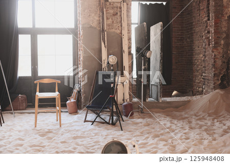 A Creative Photography Studio that incorporates Natural Elements for stunning visuals 125948408