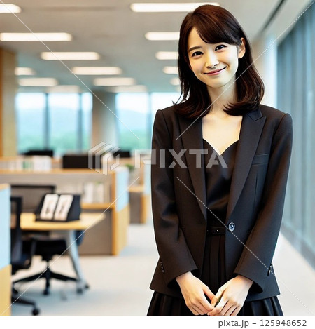 オフィスで働くビジネスウーマン 125948652