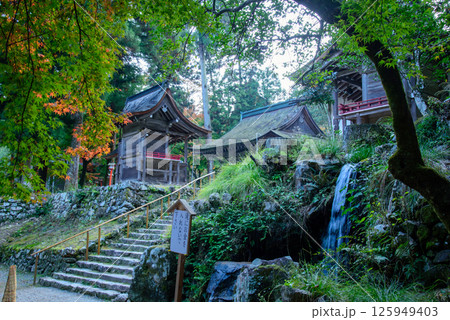 日吉大社の滝 125949403