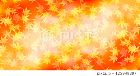 紅葉　もみじ　秋　背景	 125949897