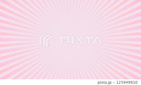 Pink sun rays retro with paper texture background. Abstract burst sun rays pattern design. Vector illustration Pink sun rays retro with paper texture background. Abstract burst sun rays pattern design. Vector illustration 125949910