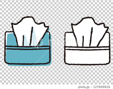 筆畫紙巾 筆畫紙巾 125949928