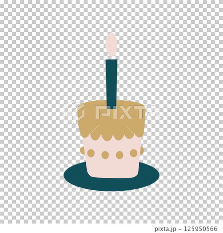 ケーキのイラスト ケーキのイラスト 125950566