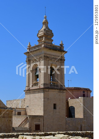 マルタ共和国、ゴゾ島、ヴィクトリア、チタデル、大聖堂、鐘楼 125953801