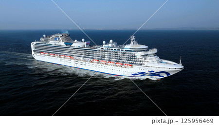 クルーズ客船 ダイヤモンドプリンセス DIAMOND PRINCESS 125956469