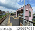 天竜浜名湖鉄道 森町病院前駅 ホームと駅舎 125957055