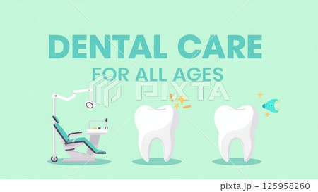 Dental tools showcasing professional teeth cleaning, highlighting oral hygiene importance for maintaining healthy smiles across different life stages and preventing dental issues 125958260