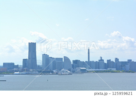 横浜・ベイブリッジからの風景 横浜・ベイブリッジからの風景 125959621