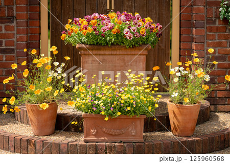 美しく飾られた花々 125960568
