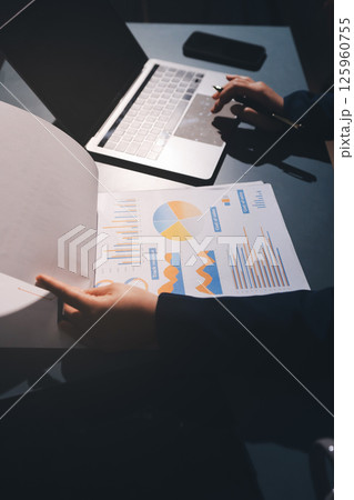 Expert woman asian female people review data number costing managerial account prepare monthly actual cost variance report at tax audit office. ESG sheet budget control ERP process service project. Expert woman asian female people review data number costing managerial account prepare monthly actual cost variance report at tax audit office. ESG sheet budget control ERP process service project. 125960755