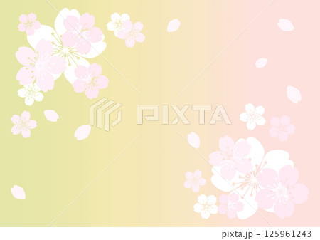 和柄の背景 125961243