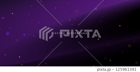 Purple gradient on dark background. You use can banner, brochre, presentation. 125961391