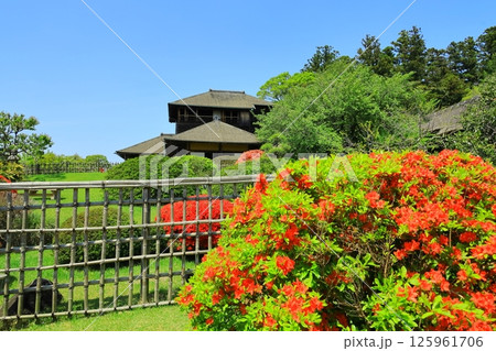 茨城県 水戸偕楽園 好文亭 茨城県 水戸偕楽園 好文亭 125961706