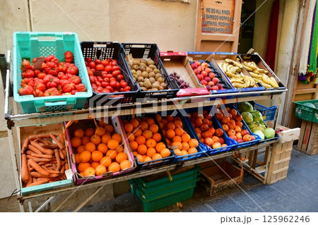 マルタ共和国、ゴゾ島、ヴィクトリア、八百屋 125962246