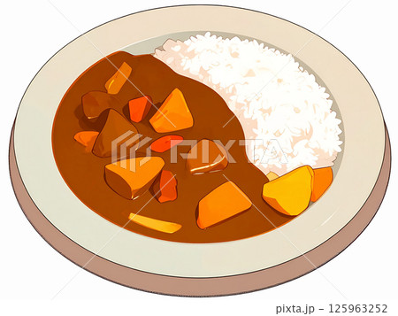 カレーライス 125963252