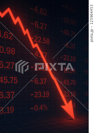 株価暴落 125964453