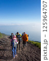 富士登山　下山 125964707