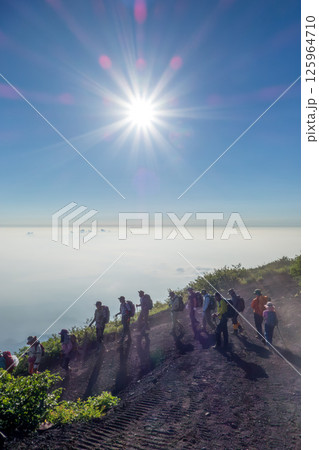 富士登山 下山 富士登山 下山 125964710
