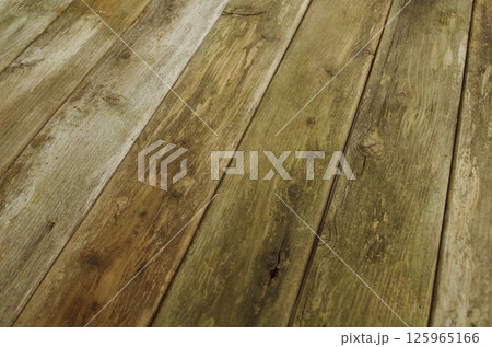 古い板 朽た板 背景 木目 板 バックグラウンド 125965166