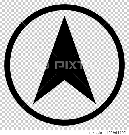 簡單的羅盤標記圖示圖像插圖素材黑色 簡單的羅盤標記圖示圖像插圖素材黑色 125965405