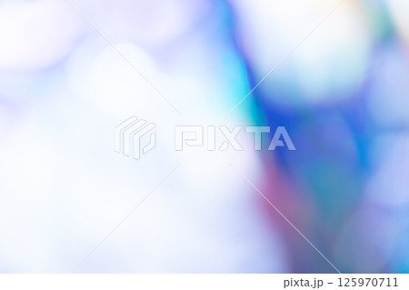ブルー系キラキラ背景素材　(写真素材) 125970711