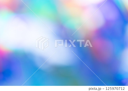 ブルー系キラキラ背景素材　(写真素材) 125970712