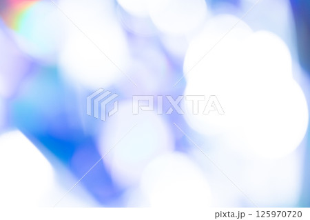 ブルー系キラキラ背景素材　(写真素材) 125970720