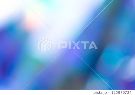ブルー系キラキラ背景素材　(写真素材) 125970724