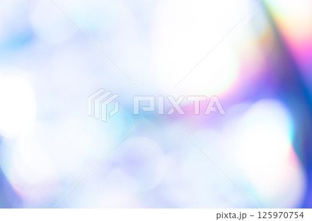 ブルー系キラキラ背景素材　(写真素材) 125970754