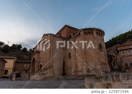 Solitude in Twilight: San Miguel Church at Daroca Solitude in Twilight: San Miguel Church at Daroca 125971584