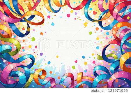 Colorful party decoration. Colorful party decoration. 125971996