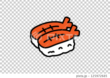 エビ 寿司 エビ 寿司 125972685