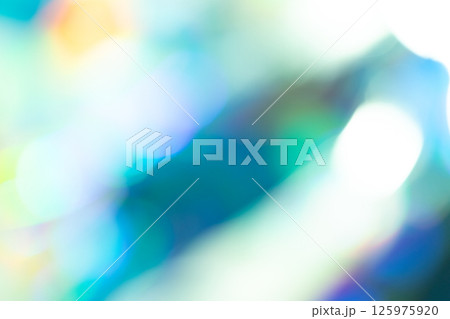 グリーンカラー系キラキラ背景素材　(写真素材) 125975920