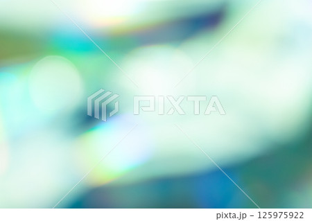 グリーンカラー系キラキラ背景素材　(写真素材) 125975922