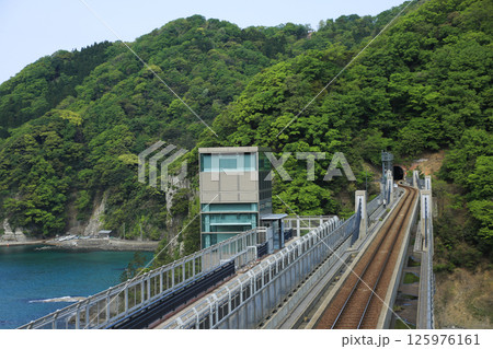 兵庫県香美町 余部鉄橋空の駅 兵庫県香美町 余部鉄橋空の駅 125976161