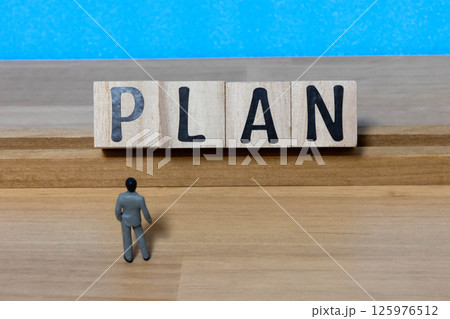 文字ブロック PLAN 文字ブロック PLAN 125976512