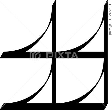 Geometric shape 125977301