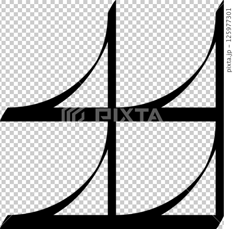 Geometric shape 125977301