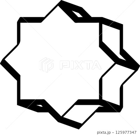 Geometric shape 125977347
