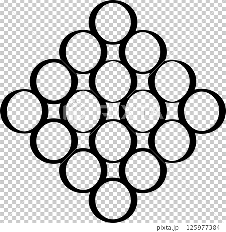 Geometric shape 125977384