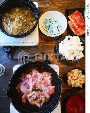 四万温泉のおっ切り込みうどん 125977419