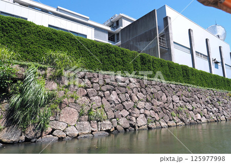 松江堀川めぐり(堀川遊覧船) 三之丸石垣跡【島根県松江市】 松江堀川めぐり(堀川遊覧船) 三之丸石垣跡【島根県松江市】 125977998