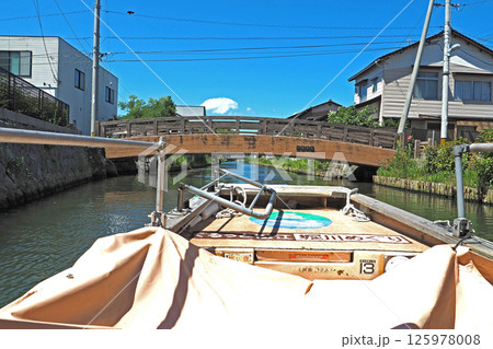 松江堀川めぐり(堀川遊覧船)　新米子橋【島根県松江市】 125978008