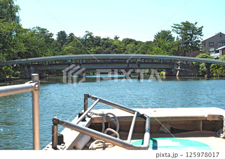 松江堀川めぐり(堀川遊覧船)　北堀橋【島根県松江市】 125978017
