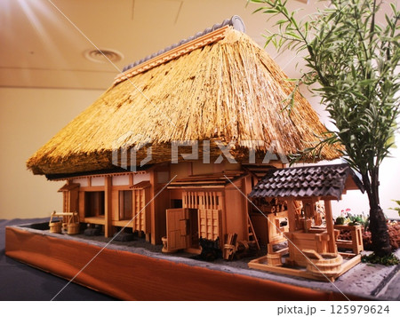 古民家の模型 125979624